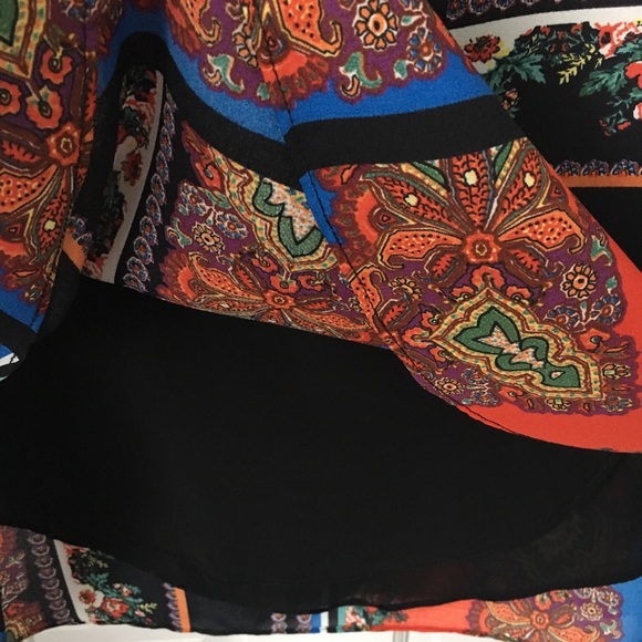 Patterned dress with lining - Picture 3 of 5